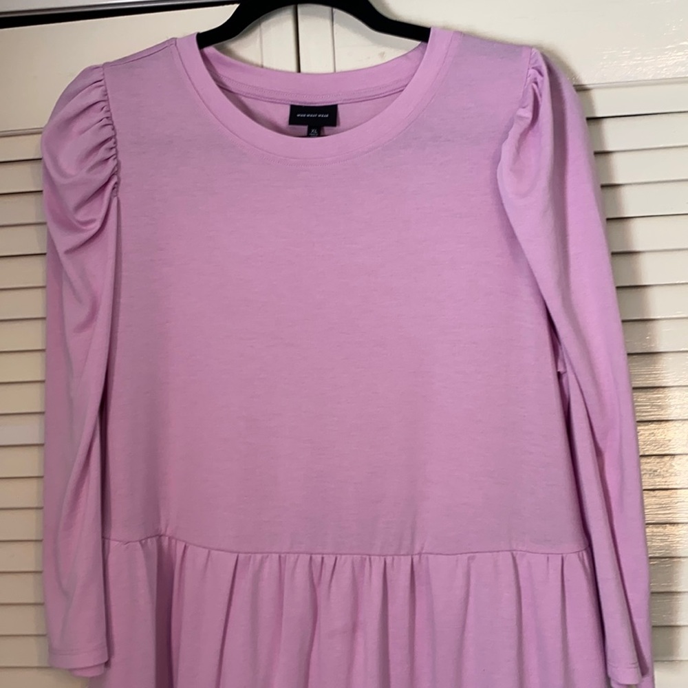 Who what where purple midi dress size xl